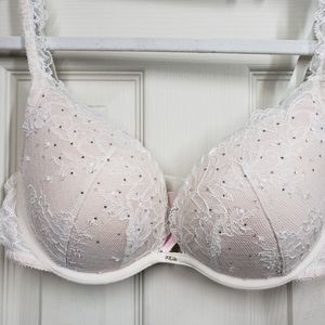 VICTORIA'S SECRET push up bling lace bra